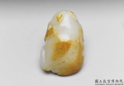 图片[2]-Jade toad-shaped snuff bottle. 18th century, Qing dynasty-China Archive